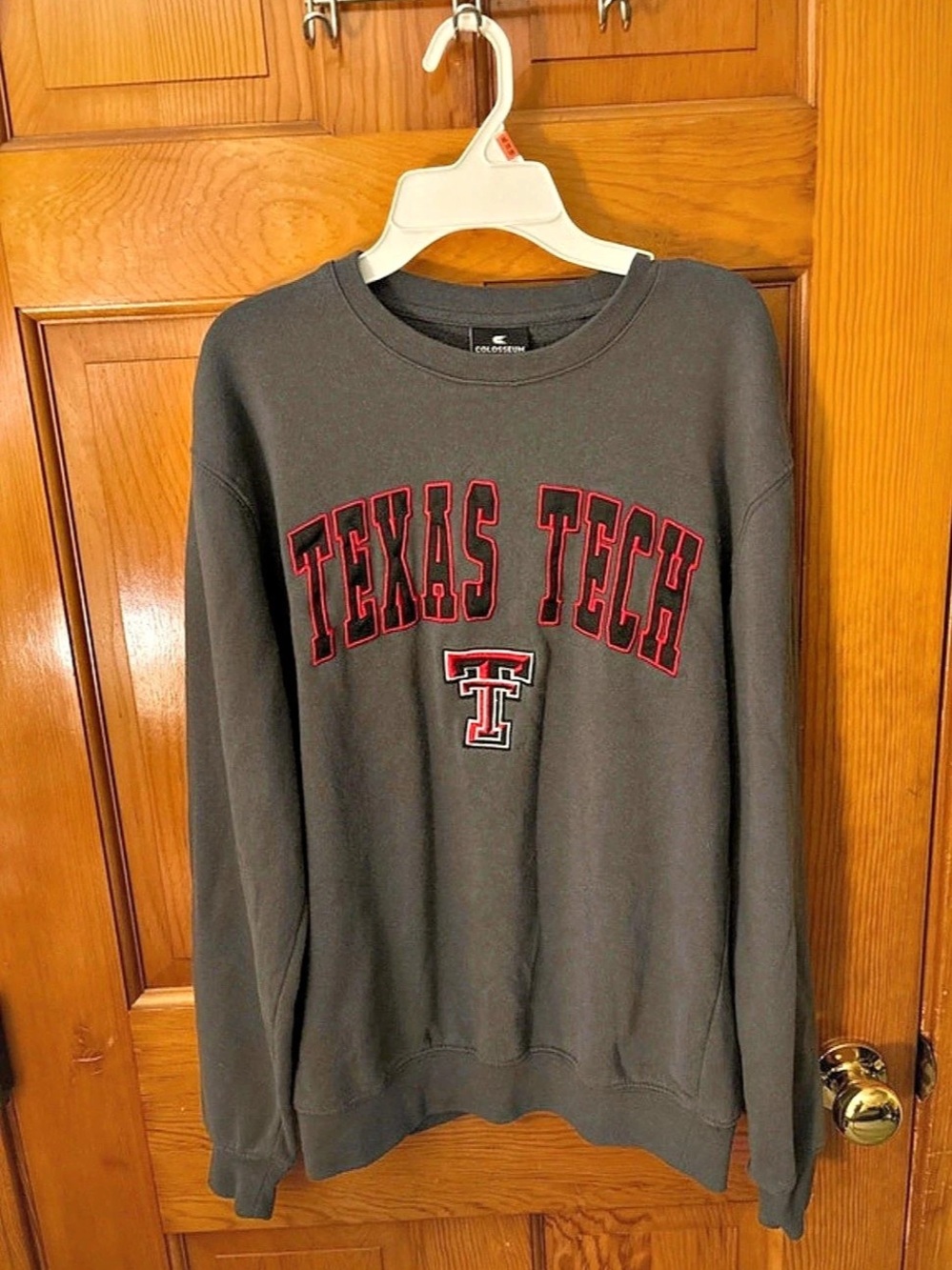 Men’s Small Texas Tech Red Raiders Crew Neck Sweatshirt